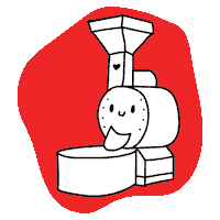 Cafe Bean Sticker by Epubeans