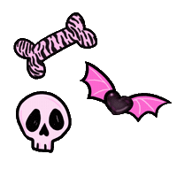 Creepy Cute Heart Sticker