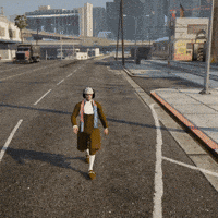 Driving Away Video Game GIF