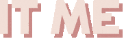 it me Sticker by Studio Cotton