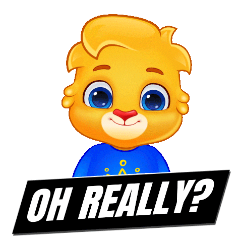Excuse Me What Sticker by Lucas and Friends by RV AppStudios