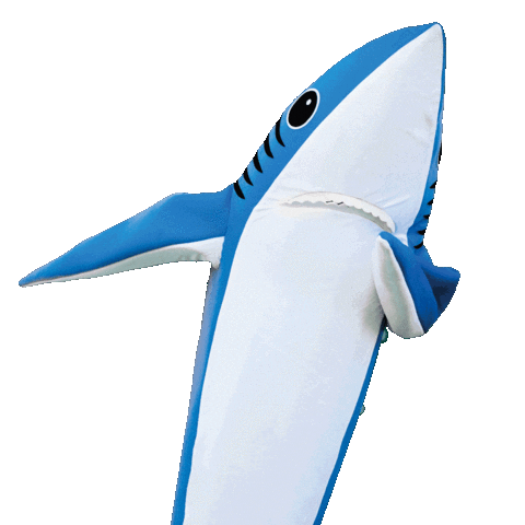 Shark Wiggle Sticker by planet radio