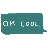 ohynny cool illustration ok nope Sticker