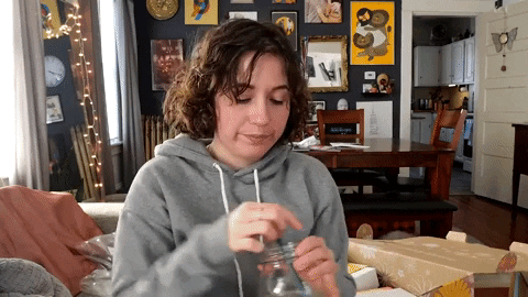 thetinyherbivore giphygifmaker coffee iced coffee drinking coffee GIF