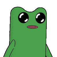 Frog Help Sticker by fwogs
