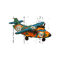 asaderodonapulard pula doña pula doñapula pula avion Sticker