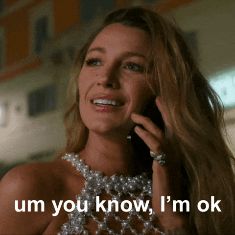 How Are You Ok GIF by Blake Lively Fan