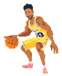 Basketball Bball Sticker by Jeremy Mansford