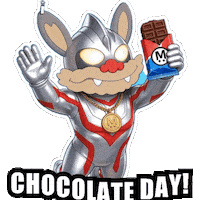 Hungry Chocolate Cake Sticker