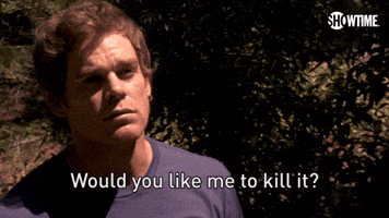 Would You Like Me To Kill It?