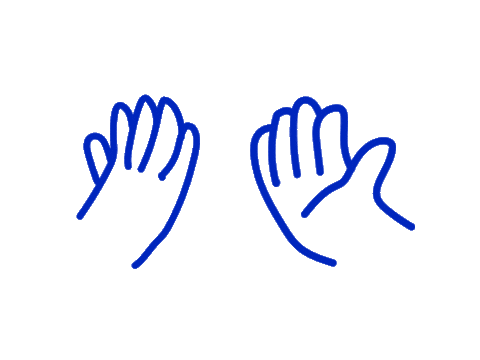 Clapping Hands Sticker by network waldeck-frankenberg