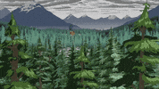 forest trees GIF by South Park 