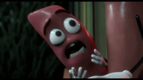 sausage party death GIF