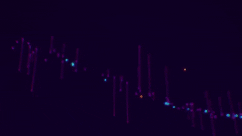 friedpixels giphygifmaker animation purple motion graphics GIF