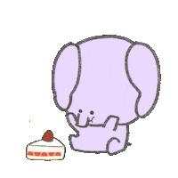 silverant 귀여운 캐릭터 반짝 맛있다 Sticker