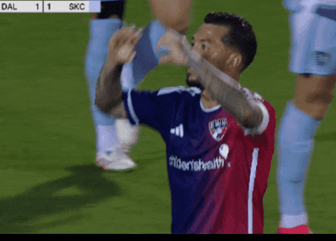 Fc Dallas Love GIF by Major League Soccer