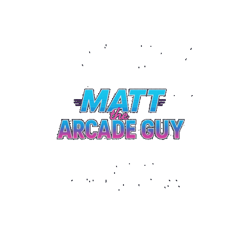 Video Games Vintage Sticker by Matt the Arcade Guy