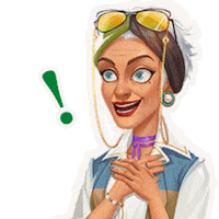 Surprise Exclaim Sticker by GardenAffairs