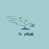 Boring GIF