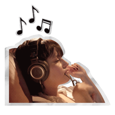 Headphones Sticker by NETFLIX