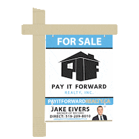 Home For Sale Sticker by Pay It Forward Realty Inc.