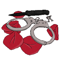 Sado Petalos Sticker