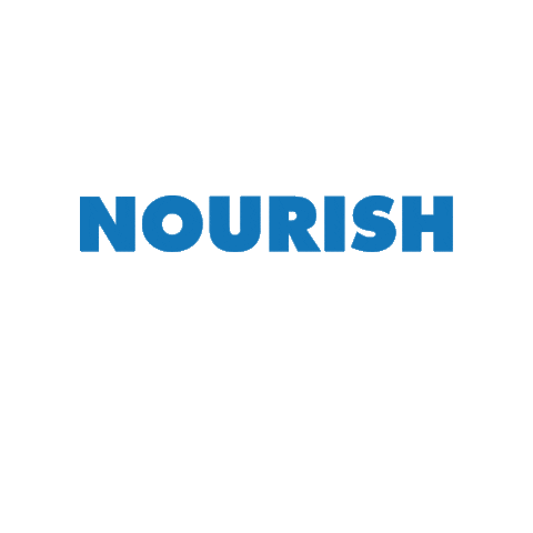 nourishnow now moco nourish fanny pack Sticker