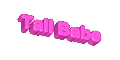 Pink Tall Girl Sticker by WEXIST Tall Girl Brand