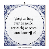 Spreuk Troost Sticker by Tegelspreuken.nl