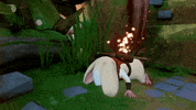 TidyMice mouse hurt help me moss GIF