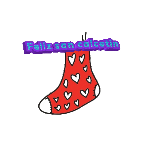 lutxana feliz san calcetin Sticker