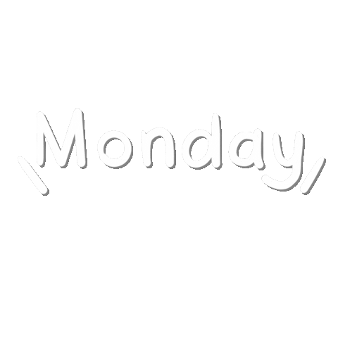 Text Monday Sticker
