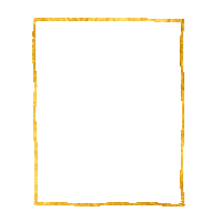 Gold Frame Sticker