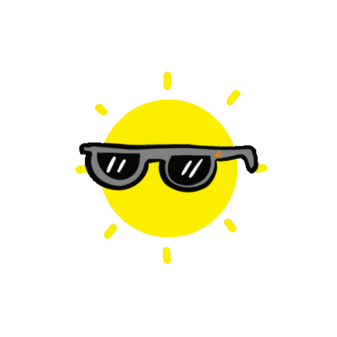 Happy Hot Summer Sticker