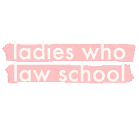 Law School Sticker