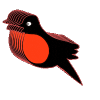 Black Bird Sticker