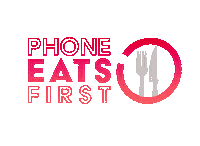 phoneeatsfirst food hungry yummy eat Sticker