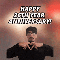 26 Year Anniversary GIF