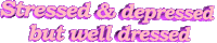 stressed 3d words Sticker by AnimatedText