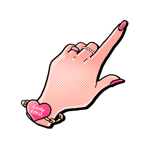 レディココ1 Sticker by Ladycoco