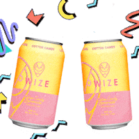 90S Cheers Sticker by Wize Spirits