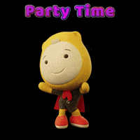 Happy Its Time To Party GIF by Gumazing