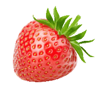 Frootco fashion fruit organic strawberry Sticker