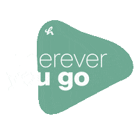 Wherever You Go Sneakers Sticker by vanHaren schoenen