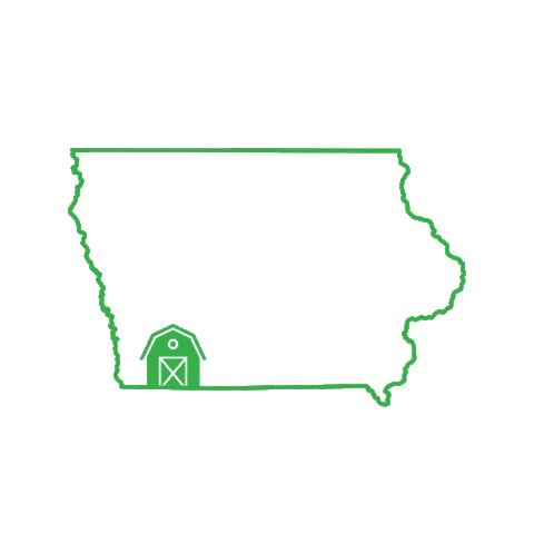 theresagreenfield giphyupload iowa farming theresa Sticker