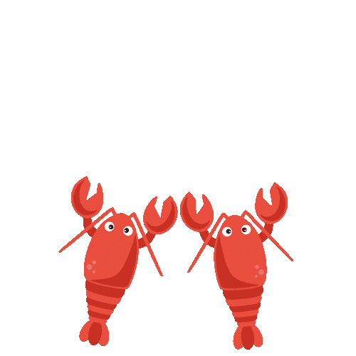 haveanicedaydesign friends lobster haveanicedaydesign amorosas Sticker