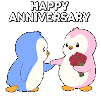 I Love You Heart Sticker by Pudgy Penguins