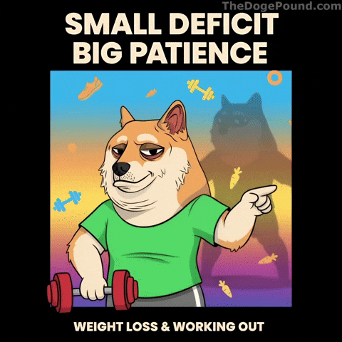 Working Out Weight Loss GIF by Doge Pound