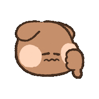 토끼 Sticker by antomignon