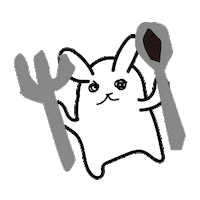 Bunny Breakfast Sticker